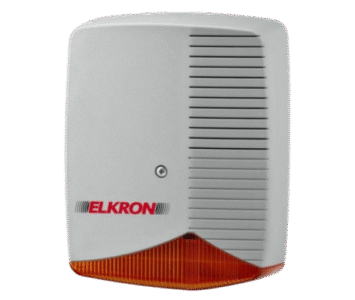 Elkron HPA700M – sirène extérieure 110 dB, flash LED intégré, IP44/IK08