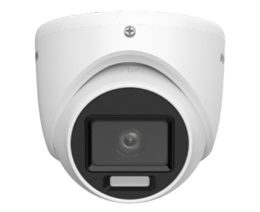 Hikvision DS-2CE76D0T-EXLMF – Dôme-Turret 2 MP 1080p, IR & lumière blanche 20 m