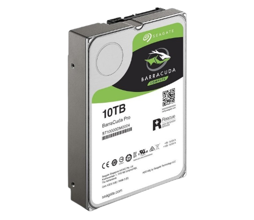 SEAGATE Barracuda 10TB – Disque Dur Interne 3.5", 7200RPM, SATA 6Gb/s