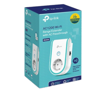 TP-Link RE360 – Extender Wi-Fi AC1200 WiFi 5 bi-bande, prise gigogne