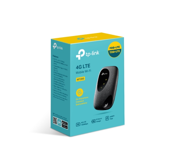 TP-Link M7200 – Routeur 4G LTE Portable Wi-Fi 300 Mbps avec Batterie Intégrée