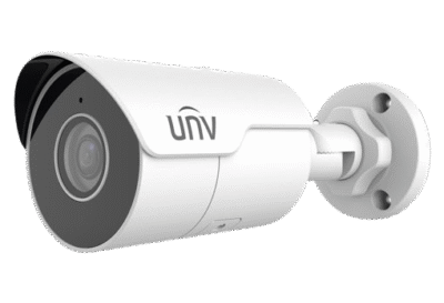 UNV IPC2128LE – Caméra Bullet IP 8MP 4K Ultra HD, Étanche IP67, Mic Intégré