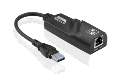 Adaptateur USB 3.0 vers RJ45 Gigabit – Connexion Ethernet 1000 Mbps
