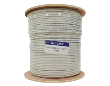 D-Link RG59 – Câble coaxial 75 Ω double blindage CCS