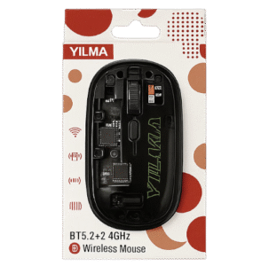 Souris Transparente QS-2142 – Design élégant, double mode sans fil